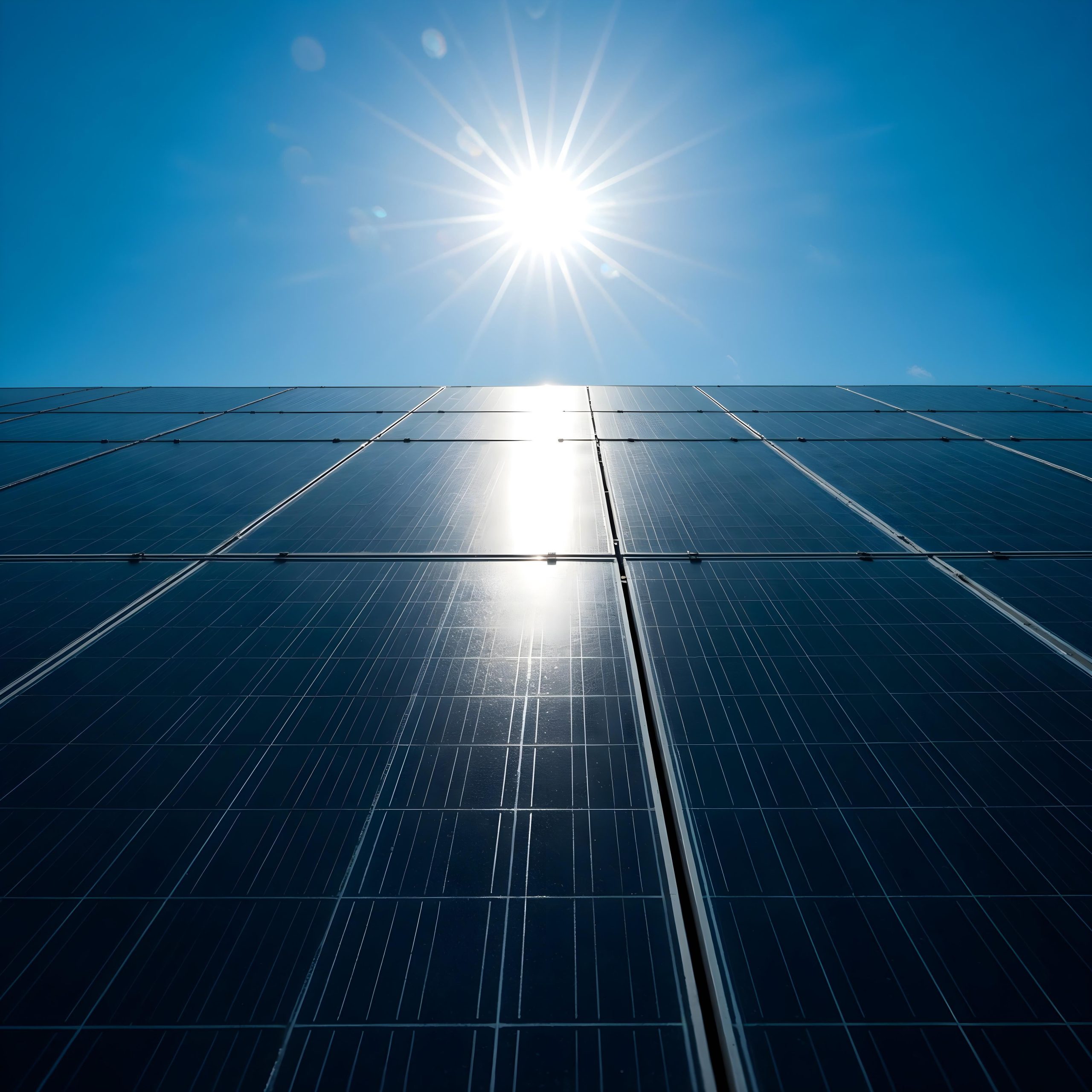 O Sol Começou a Apertar otimizado solar panels bright sun